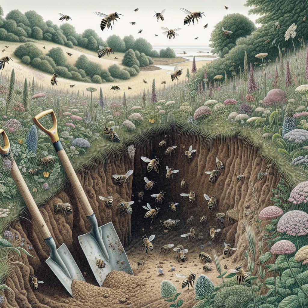 Effective Methods for Addressing Ground Bees Safely and Humanely
